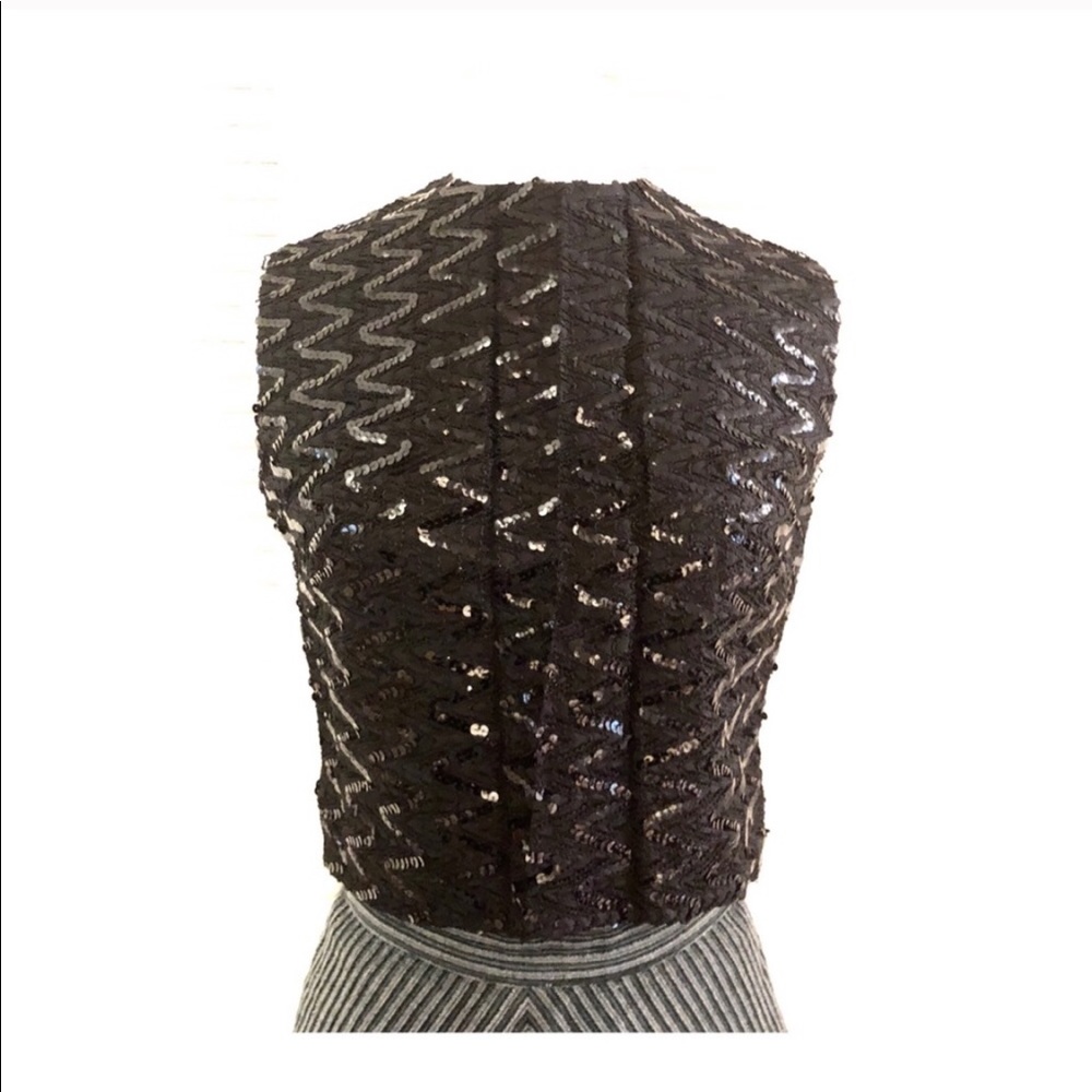 1950’s‎ Vintage Sequin Dress Top with Button Down Back, Small, NWT